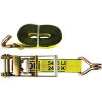 Winch Strap, J-Hook, 3" W x 30' L, 5400 lbs. (2449 kg) Working Load Limit Chandler Sales