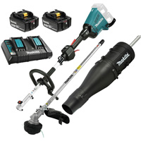 LXT 5.0 Ah Brushless Split Shaft Power Unit Kit with EM405MP Line Trimmer, Battery Powered, 36 V Chandler Sales