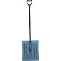 Snow Shovel, Polypropylene Blade, 17-1/2" Wide, Straight Handle Chandler Sales