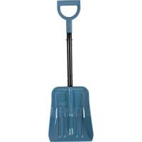 Collapsible Snow Shovel, Polypropylene Blade, 10" Wide, Straight Handle Chandler Sales