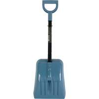 Collapsible Snow Shovel, Polypropylene Blade, 10" Wide, Straight Handle Chandler Sales