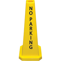 "No Parking" Lamba Traffic Cones, English Chandler Sales