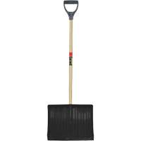Nordic Snow Shovel, Polypropylene Blade, 17-3/4" Wide, D-Grip Handle Chandler Sales