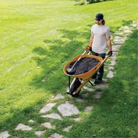 Pro Heavy-Duty Wheelbarrow, 6 cu. ft., Steel Tray Chandler Sales