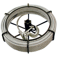 JGP-75A 3/4 Ton 100' Cable Assembly For JET Wire Grip Pullers Chandler Sales