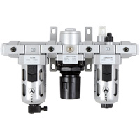 AFRLMI38 3-Piece Intermediate Air Filter, Regulator & Lubricator, 3/8" NPT Chandler Sales