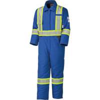 5522A High Visibility FR Rated & Arc Rated Safety Coveralls, Size 2X-Large, Royal Blue, 58 cal/cm² Chandler Sales