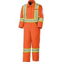 5532A High Visibility FR Rated & Arc Rated Safety Coveralls, Size 2X-Large, High Visibility Orange, 58 cal/cm² Chandler Sales