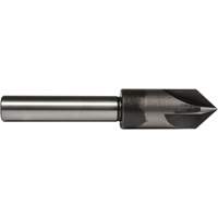 Fraise conique, 3/4", Acier rapide, Angle de 82°, 4 cannelures Chandler Sales