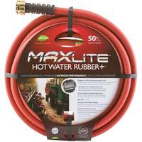 Hot Water Hose, Rubber, 5/8" dia. x 50' L Chandler Sales