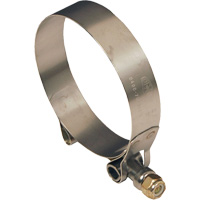 T-Bolt Clamp, Min Dia. 1.344", Max Dia. 1.562" Chandler Sales