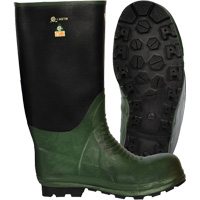 Bottes Journeyman, Caoutchouc, Embout Acier, Pointure 8, Semelle R&eacute;sistant aux perforations Chandler Sales
