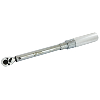 Micro-Adjustable Torque Wrench, Click, 3/8" Square Drive, 30 - 250 in-lbs. Chandler Sales