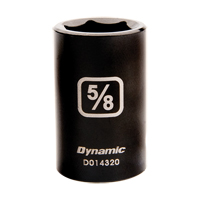 Douille SAE, Chocs, 3/8", Prise 1/2", 6 pans Chandler Sales