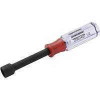 SAE Nut Driver with Acetate Handle, 1/2" Drive, 6-3/4" L, Non Magnetic Chandler Sales
