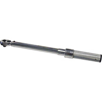 Micro-Adjustable Fixed-Head Torque Wrench, Click, 3/8" Square Drive, 10 - 100 ft-lbs. Chandler Sales