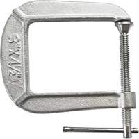 Serre-joint en C de s&eacute;rie l&eacute;g&egrave;re, Capacit&eacute; de 3" (76 mm), Profondeur de gorge de 4-1/2" (114 mm) Chandler Sales