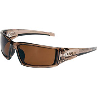 Uvex Hypershock Safety Glasses, Espresso Lens, Anti-Scratch/Polarized, ANSI Z87+ Chandler Sales