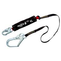 PRO Shock-Absorbing Lanyard, 4', Rebar Hook Center, Snap Hook Leg Ends, Kevlar&reg; Chandler Sales