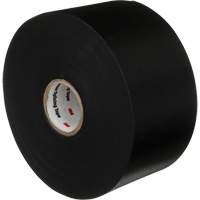 Scotch&reg; Professional Grade Linerless Rubber Splicing Tape, 50.8 mm (2") W x 9 m (30') L, 30 mils, Black Chandler Sales