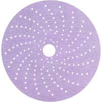 Hookit Purple Clean Sanding Disc, 6" Dia., P240 Grit, Aluminum Oxide, C-Weight Chandler Sales