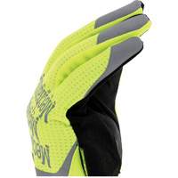 FastFit&reg; High-Visibility Work Gloves, Synthetic Palm, Size Medium/9 Chandler Sales