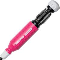Tournevis multi embouts Original Pink 15-en-1, 8-37/50" lo, Prise Textur&eacute; Chandler Sales
