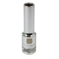 Douille m&eacute;trique, 10 mm, Prise 1/2", 6 pans, Profond Chandler Sales