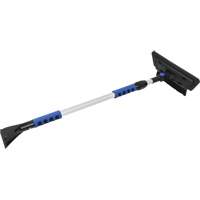 Snow Brush, Telescopic, EVA Foam Blade, 48" Long, Black/Blue Chandler Sales