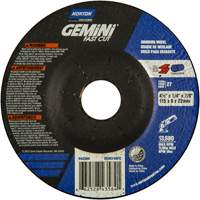 Grinding Wheel, 4-1/2" x 1/4", 7/8" Arbor, Aluminum Oxide, Type 27 Chandler Sales