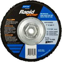 Bear-Tex&reg; Rapid Strip Non-Woven Depressed Center Discs, 7" Dia., Extra Coarse Grit, Silicon Carbide Chandler Sales