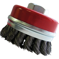 Bridled Cup Brushes, 3" Dia. x 5/8"-11 Arbor Chandler Sales