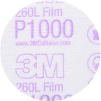 Gold Hookit Disc, 3" Dia., P1000 Grit, Aluminum Oxide, C-Weight Chandler Sales