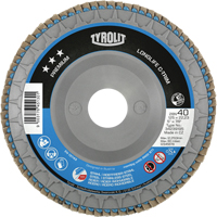 Long Life C-Trim Flap Disc, 4-1/2" x 7/8", Type 29, 80 Grit, Zirconium Chandler Sales