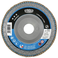 Heavy-Duty C-Trim Flap Disc, 6" x 7/8", Type 29, 40 Grit, Zirconium Chandler Sales