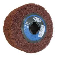 Pro-Line Surface Conditioning Drum, 4" Dia. x 2" W, 3/4" Arbor, Coarse Grit, Aluminum Oxide Chandler Sales