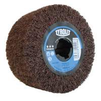 Pro-Line Surface Conditioning Drum, 4" Dia. x 2" W, 3/4" Arbor, Medium Grit, Aluminum Oxide Chandler Sales