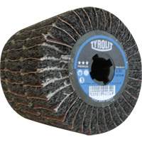 Pro-Line Surface Conditioning Drum, 4" Dia. x 4" W, 3/4" Arbor, 80 Grit, Aluminum Oxide Chandler Sales