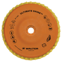 Disque &agrave; lamelles Ultimate Shine, 4-1/2" x 5/8"-11, Type 27, Grain Tr&egrave;s fin, Zirconium Chandler Sales