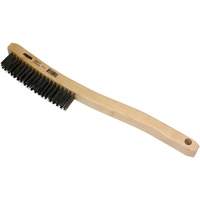 Brosse de nettoyage, Acier inoxydable, 3 x 19 rangs de fils, Longueur 13-11/16" Chandler Sales
