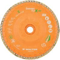 Disque &agrave; lamelles vissable Enduro-Flex Alu, 4-1/2" x 5/8"-11, Type 27, Grain 40, Alumine de zirconium Chandler Sales