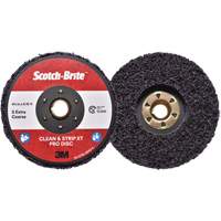 Disque  Clean and Strip  XT Pro Scotch-Brite, 4-1/2" dia., Grain Extra grossier, Carbure de silicium Chandler Sales