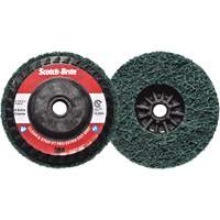 Disque extra coupe  Clean and Strip  XT Pro Scotch-Brite, 4-1/2" dia., Grain Extra grossier, Oxyde d'aluminium Chandler Sales
