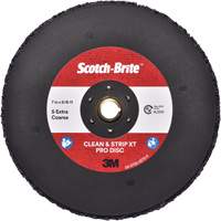 Disque  Clean and Strip  XT Pro Scotch-Brite, 7" dia., Grain Extra grossier, Carbure de silicium Chandler Sales