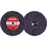 Disque  Clean and Strip  XT Pro Roloc Scotch-Brite, 4" dia., Grain Extra grossier, Carbure de silicium Chandler Sales