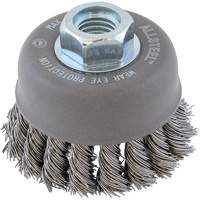 Brosse m&eacute;tallique ALLSTEEL, 3" dia. x 5/8"-11 arbre Chandler Sales