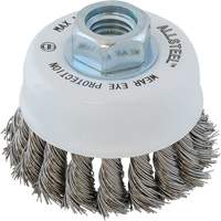 Brosse m&eacute;tallique ALLSTEEL, 3" dia. x 5/8"-11 arbre Chandler Sales