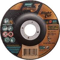 Quantum3 RightCut Cutting Wheel, 4-1/2" x 1/16", 7/8" Arbor, Type 27, Ceramic Alumina, 13580 RPM Chandler Sales