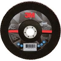 Disque &agrave; lamelles &agrave; changement rapide 769F, 7" x 7/8", Type 29, Grain 40+, Oxyde d'aluminium/C&eacute;ramique Chandler Sales