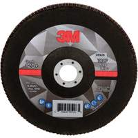 Disque &agrave; lamelles &agrave; changement rapide 769F, 7" x 7/8", Type 27, Grain 120+, Oxyde d'aluminium/C&eacute;ramique Chandler Sales